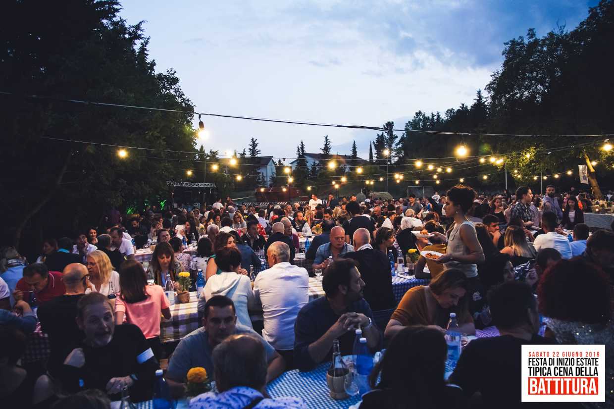Ambra cena della battitura