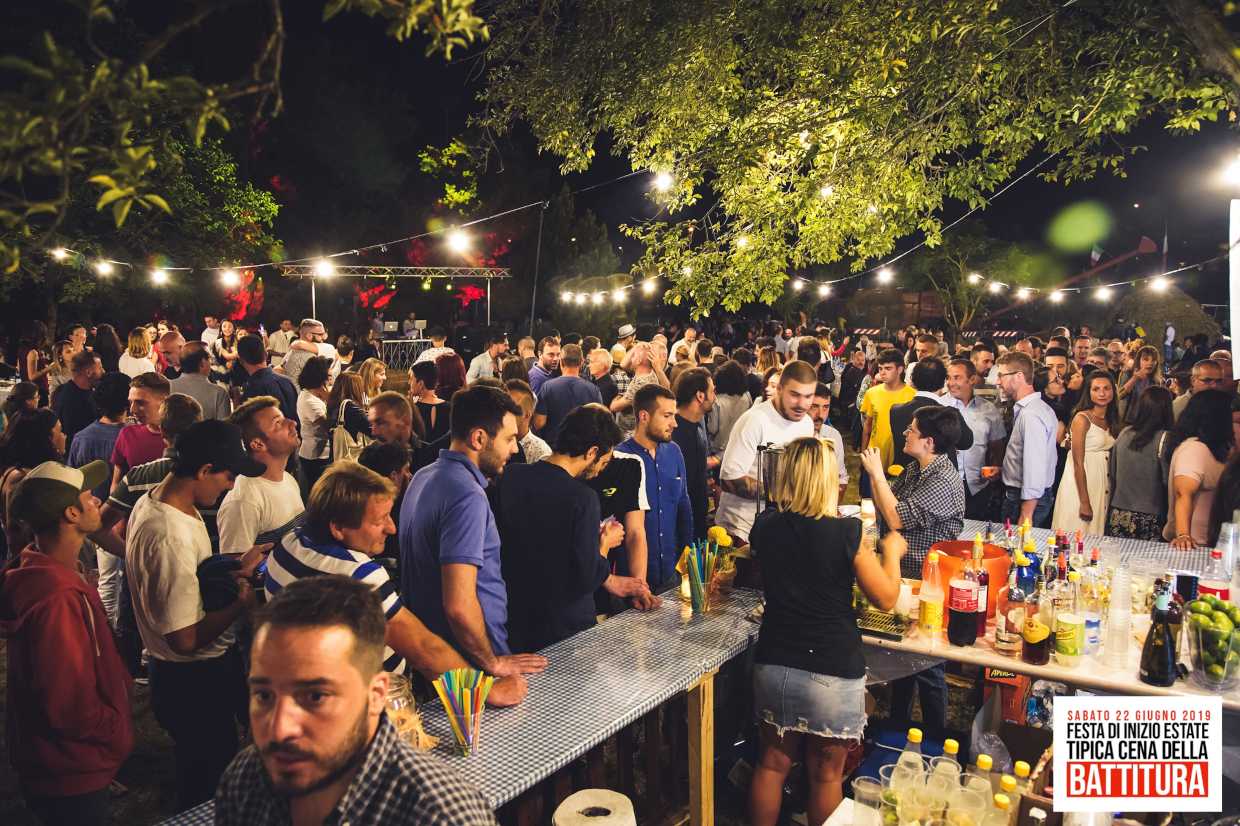 Ambra festa della battitura