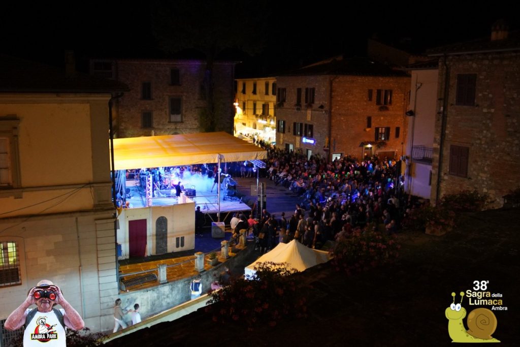 palco sagra della lumaca ambra