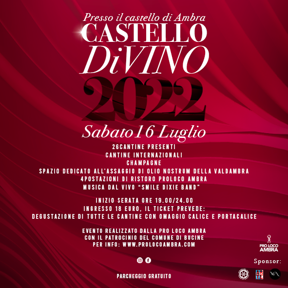 castello di vino ambra 16 luglio 2022