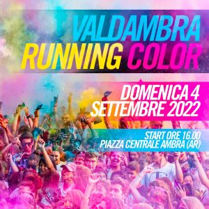 valdambra running color 4 settembre 2022