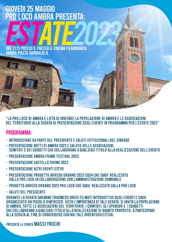 estate 2023 proloco ambra